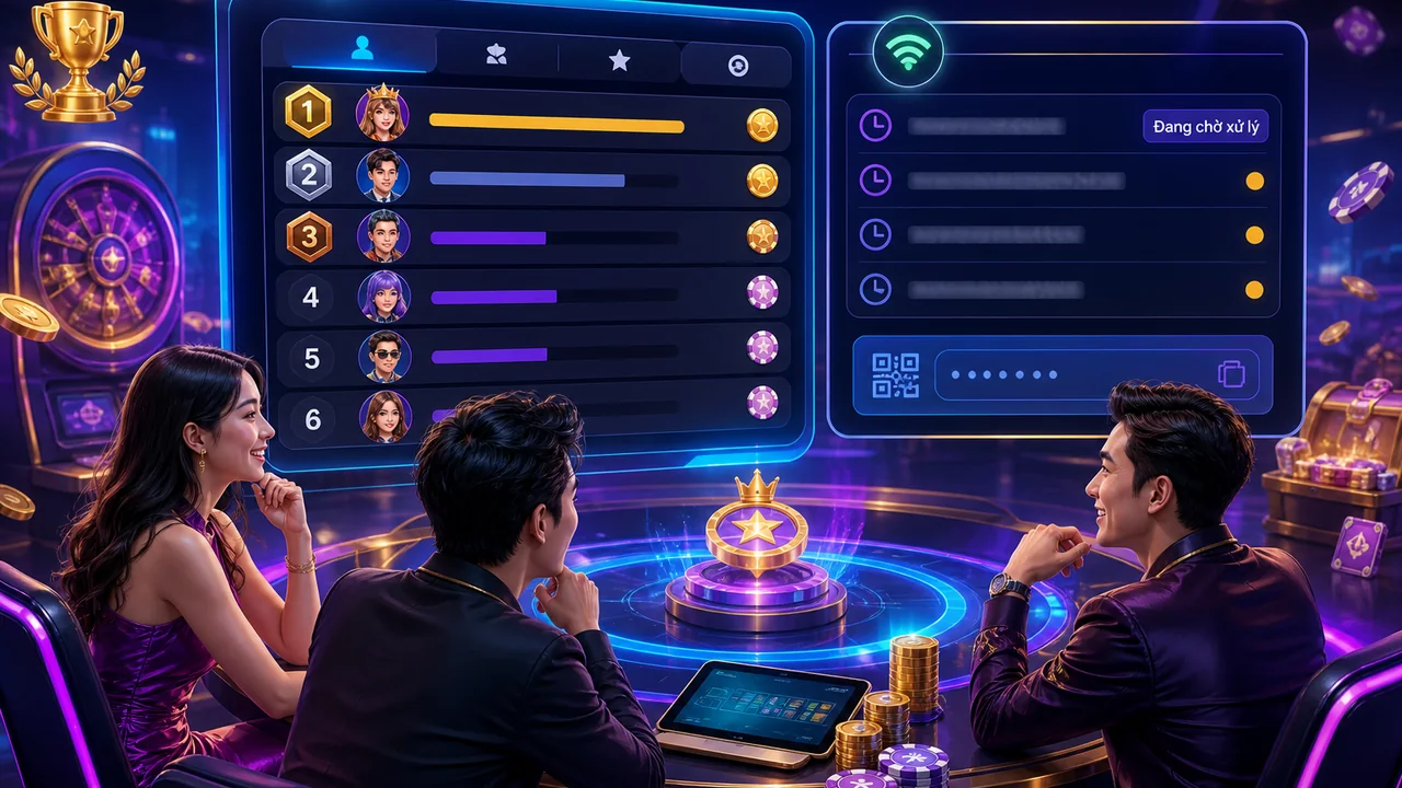Bảng xếp hạng trò chơi khu vực và 789win giao dịch nạp rút đang chờ xử lý phải làm gì