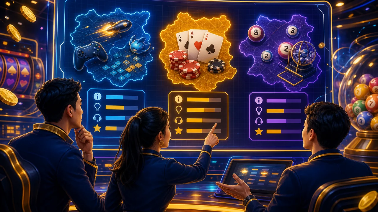 Chọn game nhanh, bàn bài hay xổ số? Đánh giá các khu vực trò chơi 789win nên chọn mục nào